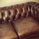 faded sofa