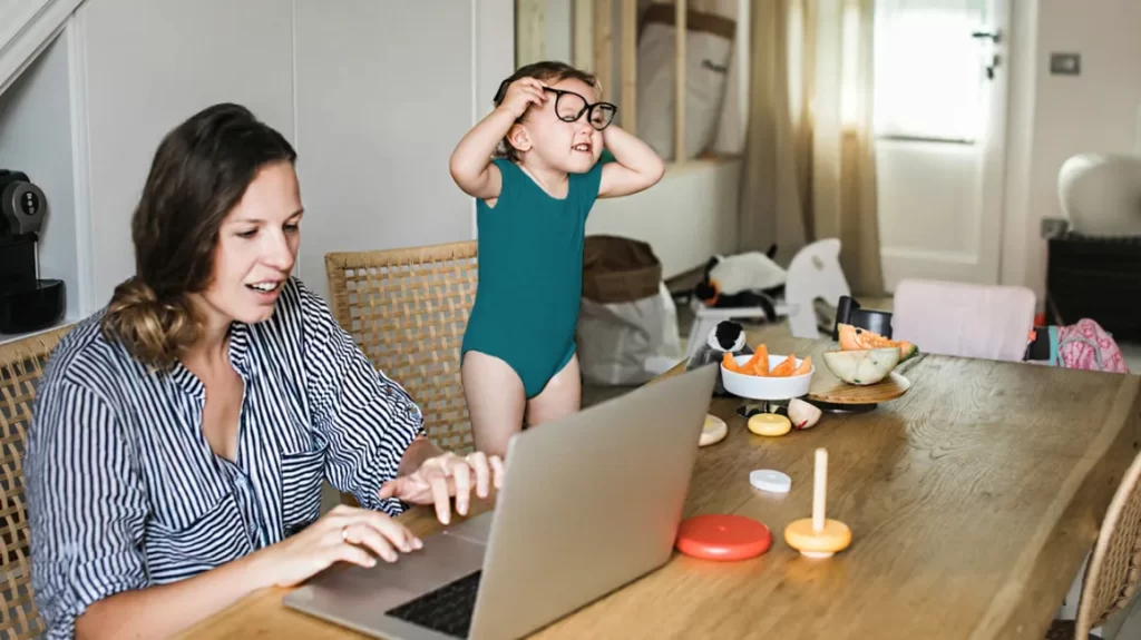 Parents Working From Home With Kids