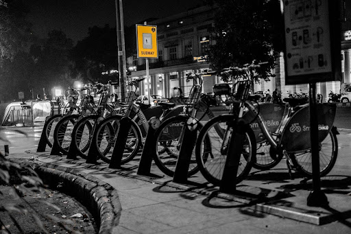 bike sharing station